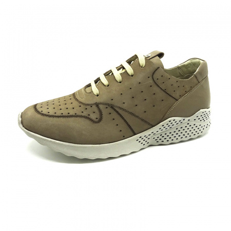 Кроссовки из нубука Lab Milano