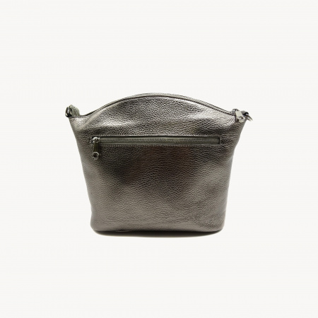 Сумка D.GREGORIO 8653 н.кожа laminato (цвет: Серебристый)