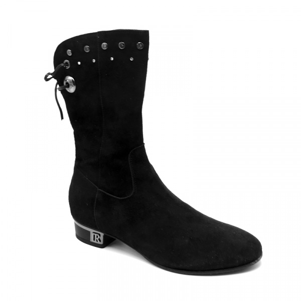 Замшевые полусапоги Ilasio Renzoni