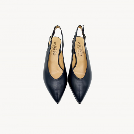 Кожаные слингбэки Donna Soft