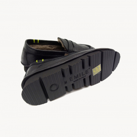 Кожаные лоферы Emile