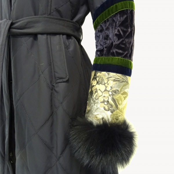 Пальто пуховик с капюшоном Florence Mode