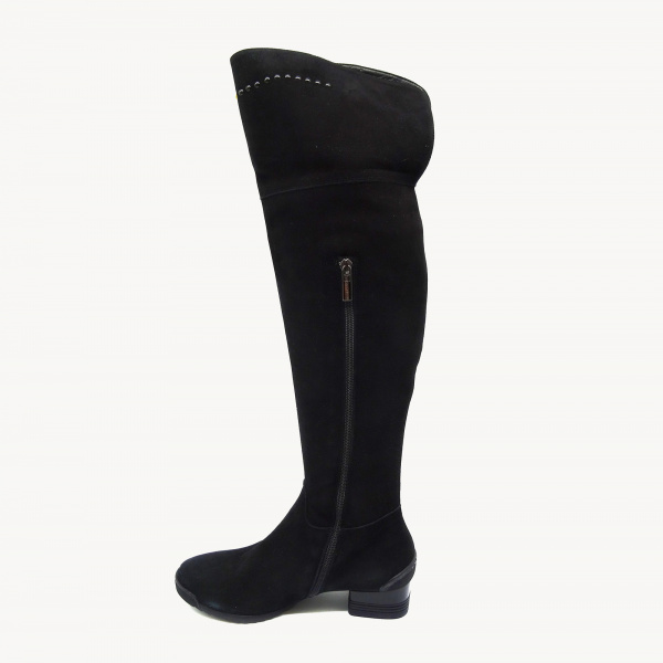 Замшевые ботфорты Ilasio Renzoni