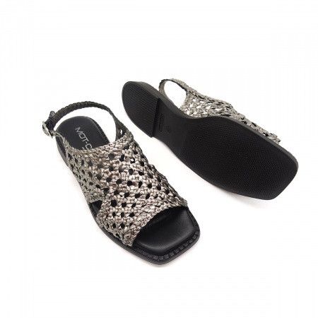 Босоножки жен.Mot Cle А-2234 н.кожа (39, Серебро)