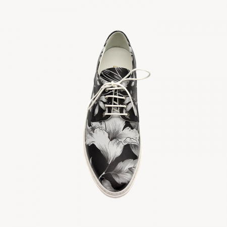 Кожаные кеды Luigi Traini