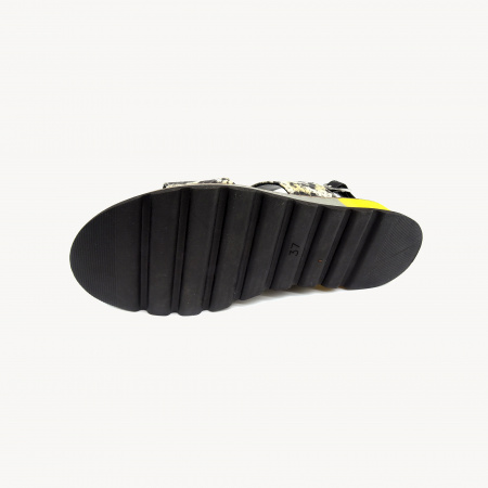 Сандалии DONNA SOFT А-0808 н.кожа (39,5, Кожа, Черный)