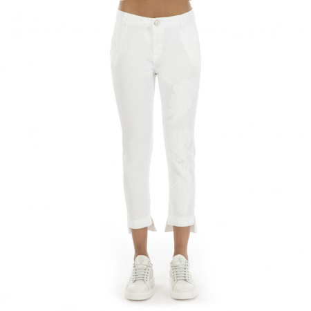 Брюки Elisa Cavaletti 206018101 (31, Bianco)