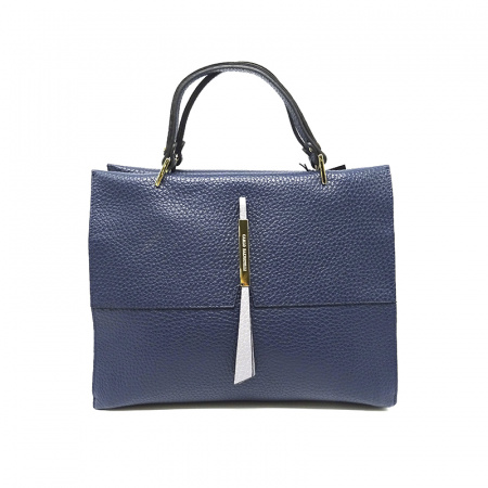 Кожаная сумка-тоут Carlo Salvatelli