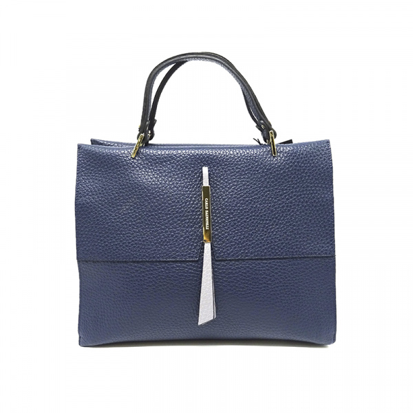 Кожаная сумка-тоут Carlo Salvatelli