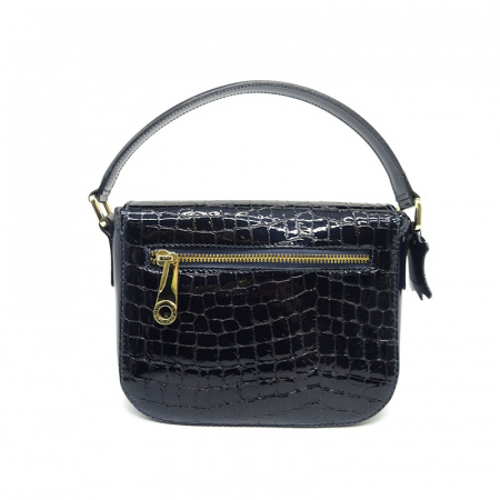 Сумка D.GREGORIO А-1085 лак (синий)