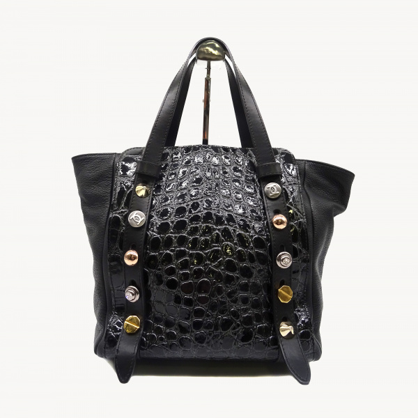 Кожаная сумка Carlo Salvatelli