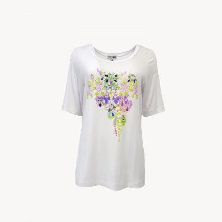 Блуза Fuego MIK 519 (48, Bianco)