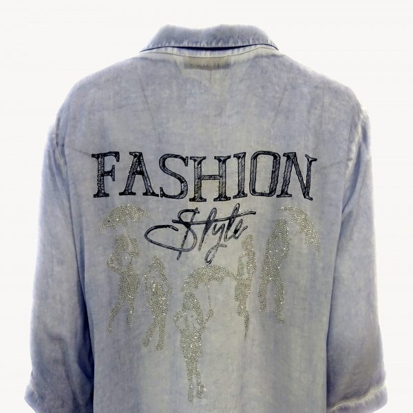 Блуза из вискозы Ay-Sel