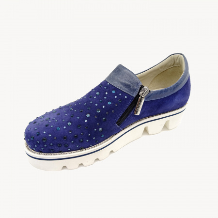 Замшевые туфли Luigi Traini