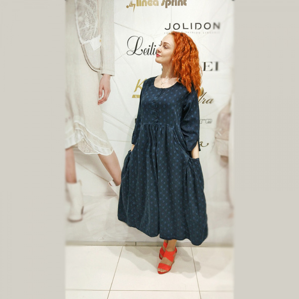 Платье шелковое Grizas