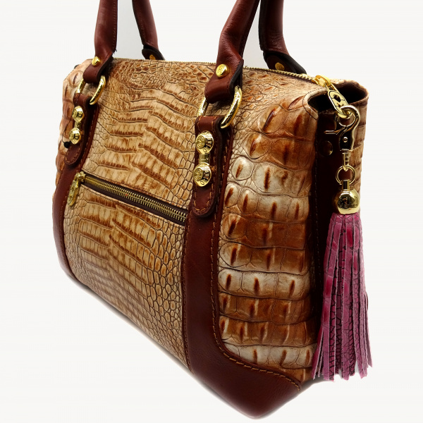 Сумка MARINO ORLANDI A-3935 н.кожа  (Светло-коричневый)