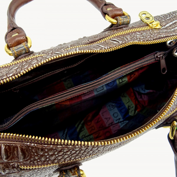 Кожаная сумка-тоут Marino Orlandi