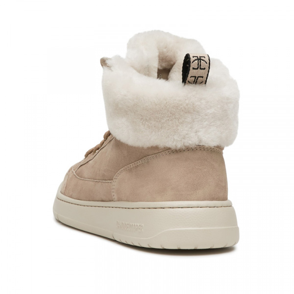 Ботинки из нубука Candice Cooper Vela Mid Fur