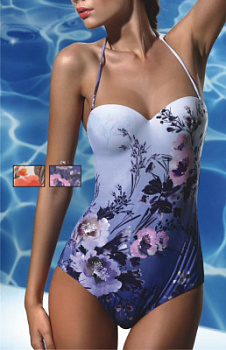 Купальник слитный Prelude Water Flowers
