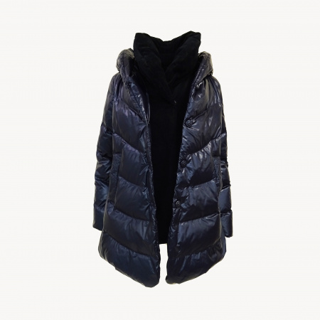 Куртка пуховик с капюшоном Violanti