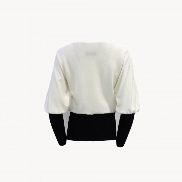 Джемпер PAPAREIL 1349 (Free, Белый)