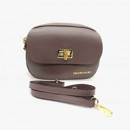 Сумка D.GREGORIO А-8874 н.кожа (Светло бежевый)