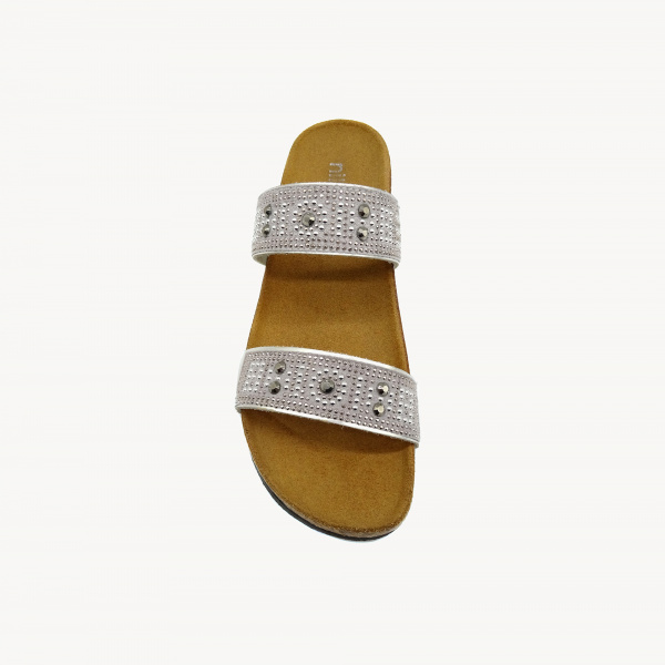 Сабо NILA&NILA А-9603 н.кожа (36, Серебро)