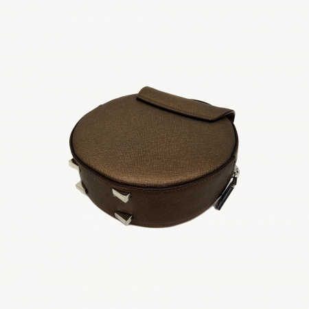 Кожаная сумка-таблетка Cromia