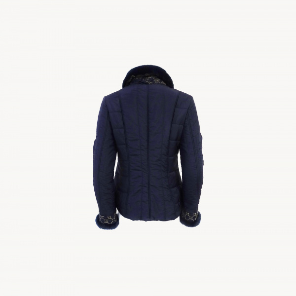 Куртка с натуральным мехом Elisa Cavaletti