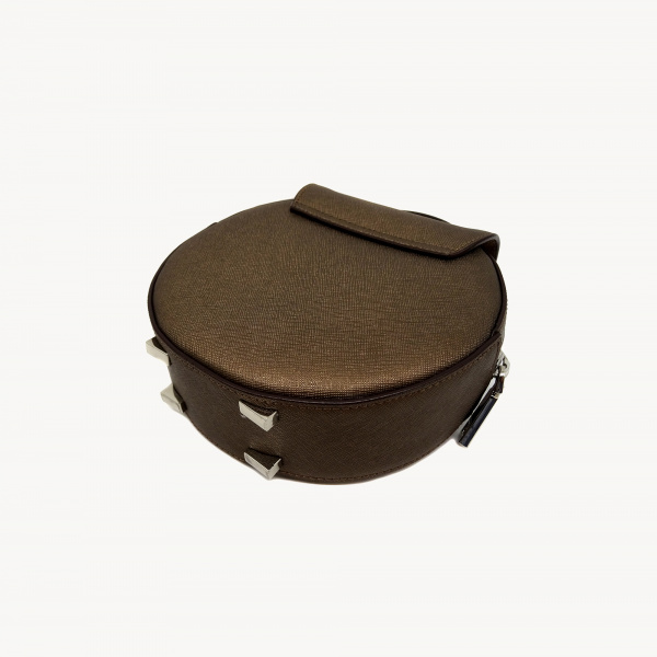 Кожаная сумка-таблетка Cromia