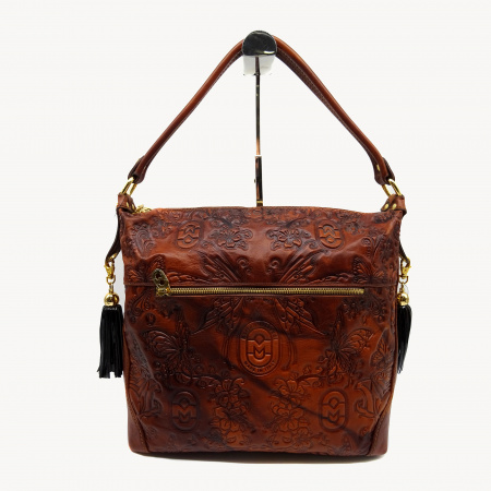 Кожаная сумка-тоут Marino Orlandi