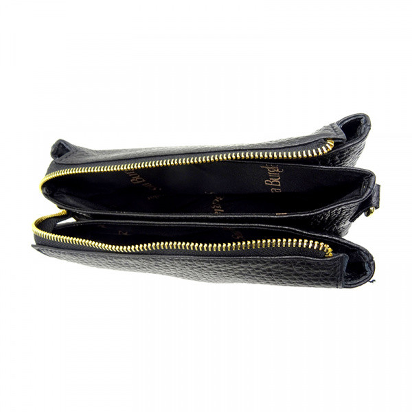 Сумка жен.SARA BURGLAR А-173 н.кожа (Черный)