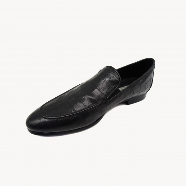 Туфли-лоферы муж. R.ROSSI A-15442 н.кожа. (42, Кожа, Черный)
