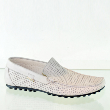 Мокасины из нубука Luca Guerrini