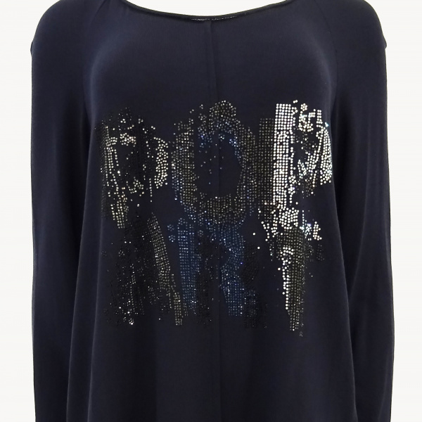 Туника Alain Murati 15365Y (XXL, Blu)