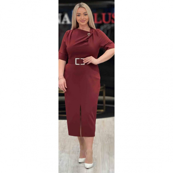 Платье TESSY 7006 (44, Бордовый)