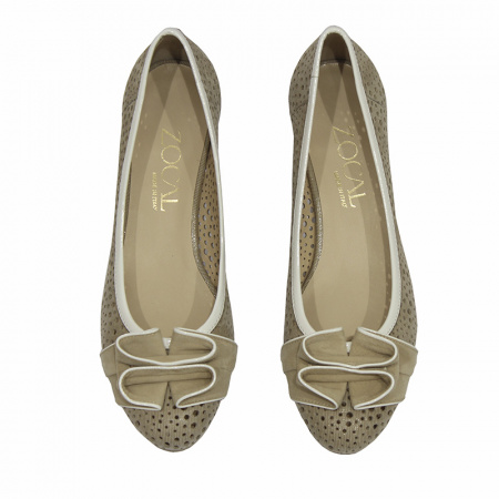 Велюровые туфли Zocal