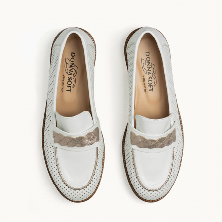 Кожаные лоферы Donna Soft