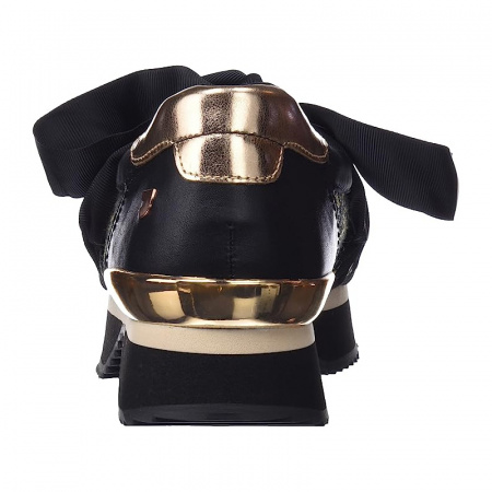 Кроссовки GIOSEPPO А-43370 н.кожа/текстиль (41, Черный)