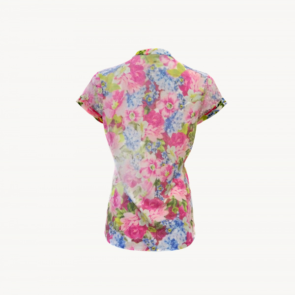 Блуза Philippe Carat - С 116 (M/L, Fuxia)