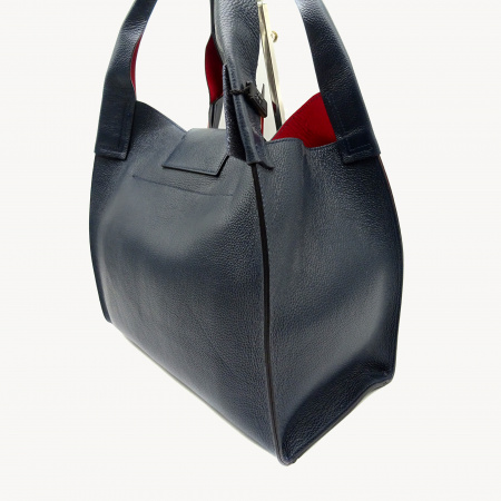 Сумка C.SALVATELLI  А-485 н. кожа (синий)