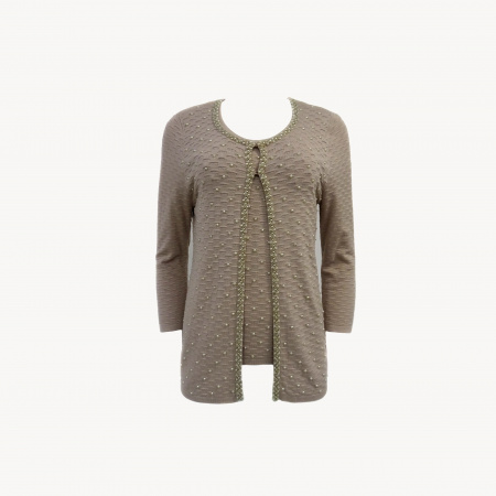 Комплект из кардигана и топа Leo Guy
