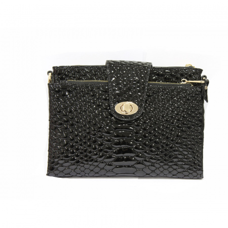 Лаковая сумка-клатч Repetto