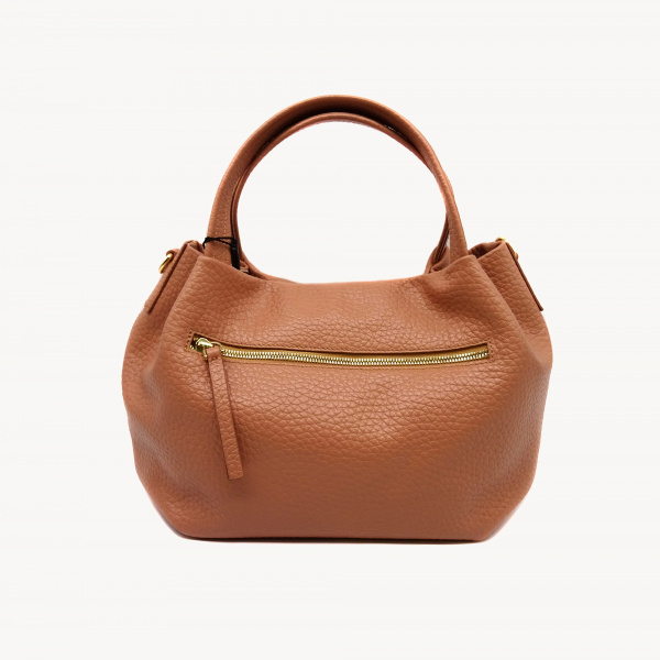 Кожаная сумка-тоут Carlo Salvatelli Cervino