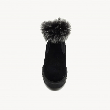 Замшевые полусапоги Tuffoni