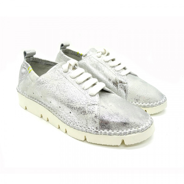 Кроссовки EMILE А-2240-4043 н.кожа (35, Серебро)
