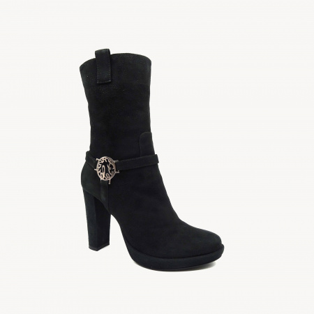 Замшевые полусапоги Fabiani