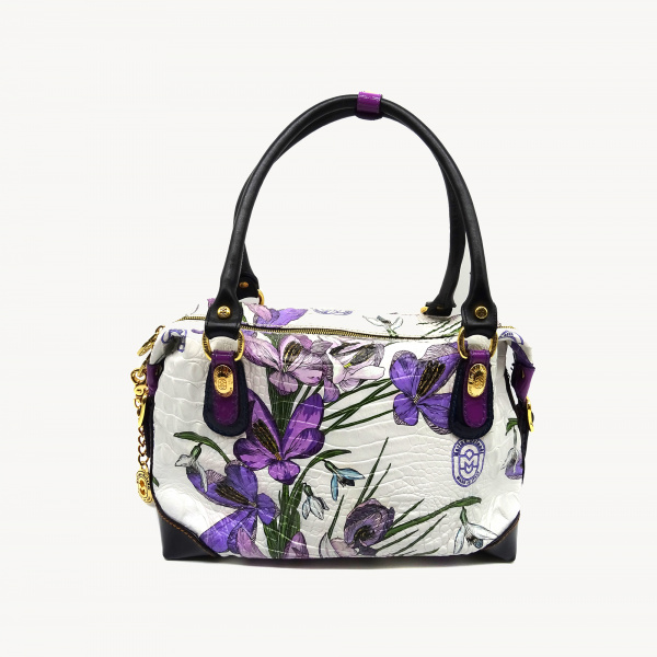 Кожаная сумка-тоут Marino Orlandi