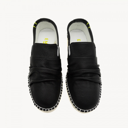 Кожаные слипоны Emile