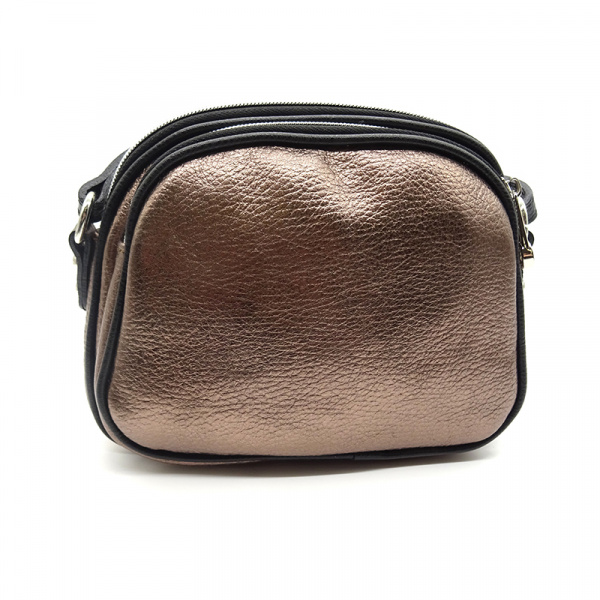 Сумка D.GREGORIO A-8829 н.кожа  (Бронзовый)